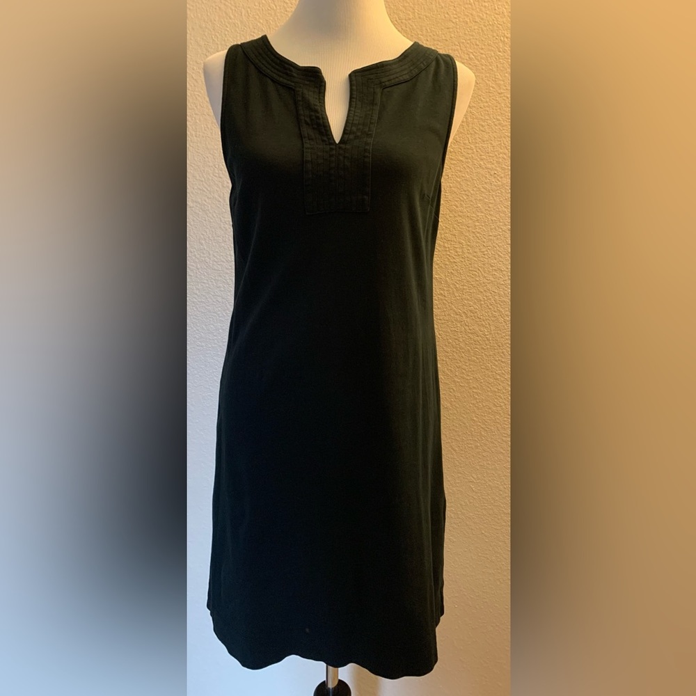 Casual sleeveless dress, black, sz.M